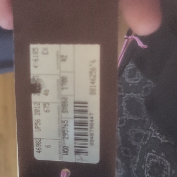 STELLA MCCARTNEY NWT SKIRT US 6 42 IT  BLACK PRINTED MEDIUM LENGTH - Picture 6 of 9